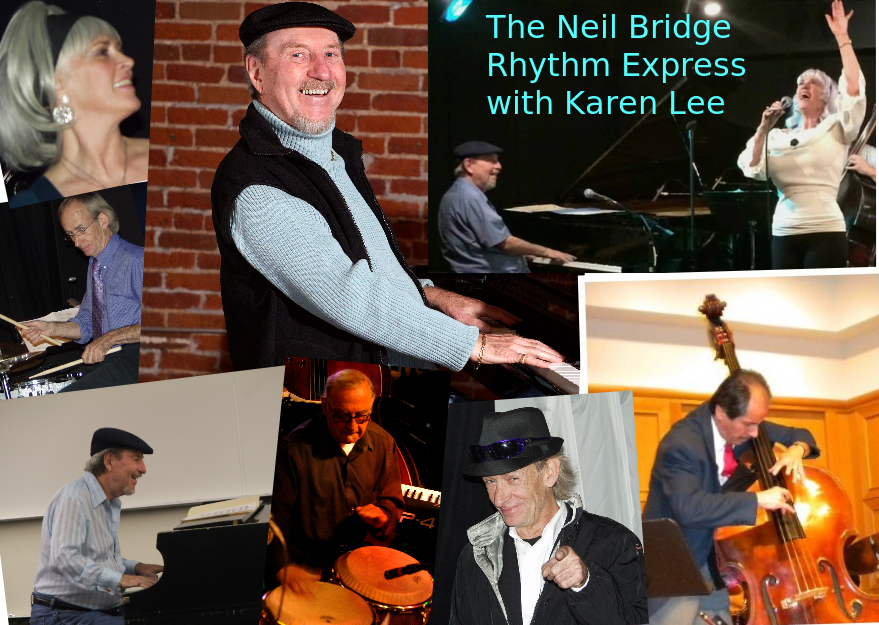 The Neil Bridge Rhythm Express w Karen Lee at Dazzle September 4th